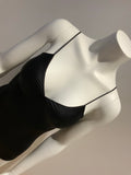 Jasmine di Milo Black Silk-charmeuse camisole Top Body Size UK 10 US 6 EU 38 ladies