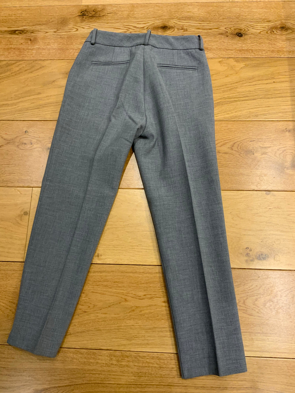 ROSSO 35 GENEVA Women's Grey Office Pants Trousers Size I 40 US 4 UK 8 ladies