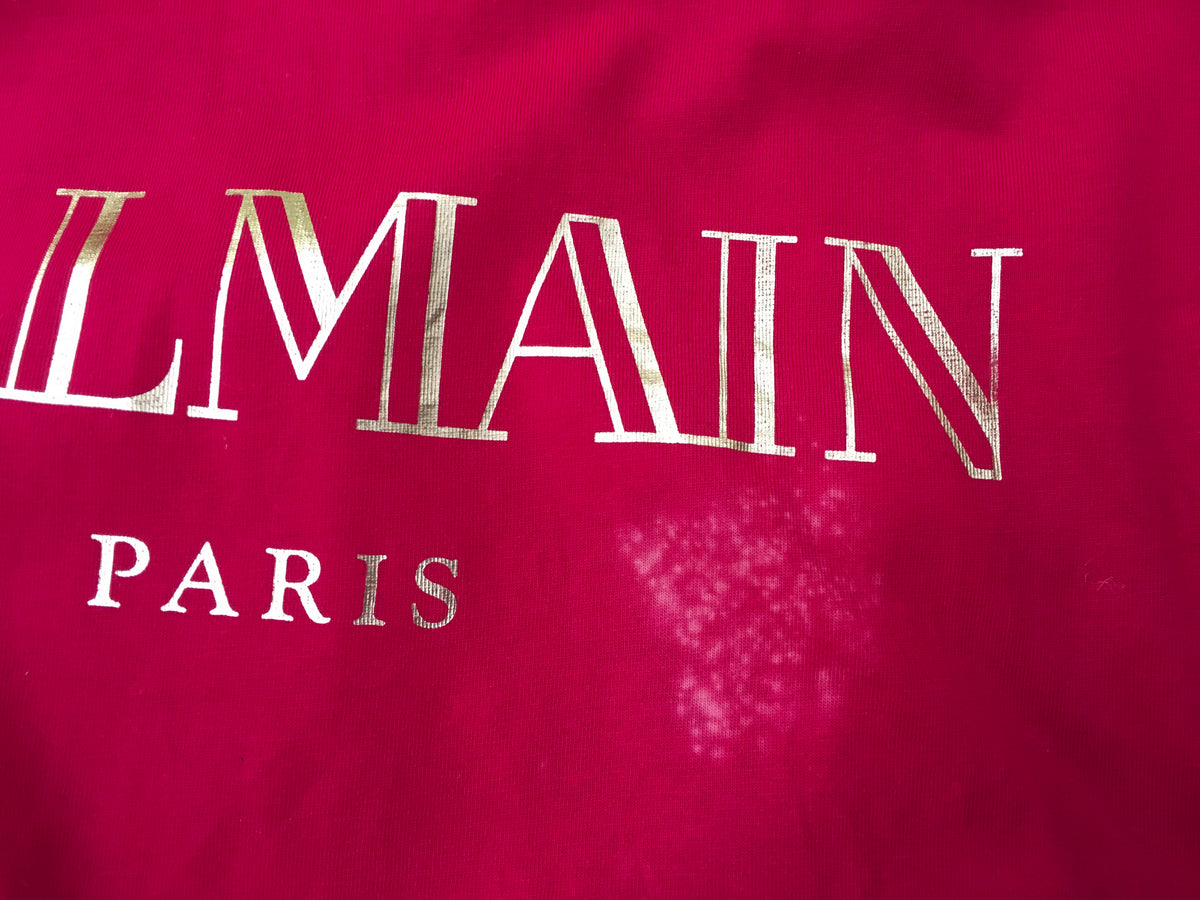 BALMAIN Ladies Cotton Sleeveless Top T-shirt  Ladies