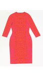 Alexander McQueen Women's Pink Leopard Print Bodycon Dress Size S Small  ladies