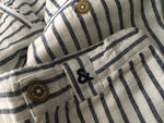 Neck&neck linen striped bermuda shorts Size  8-9 years children