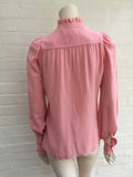 Isabel Marant Sloan Victorian silk shirt pink Ladies