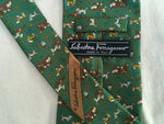 Salvatore Ferragamo Silk Printed Tie men