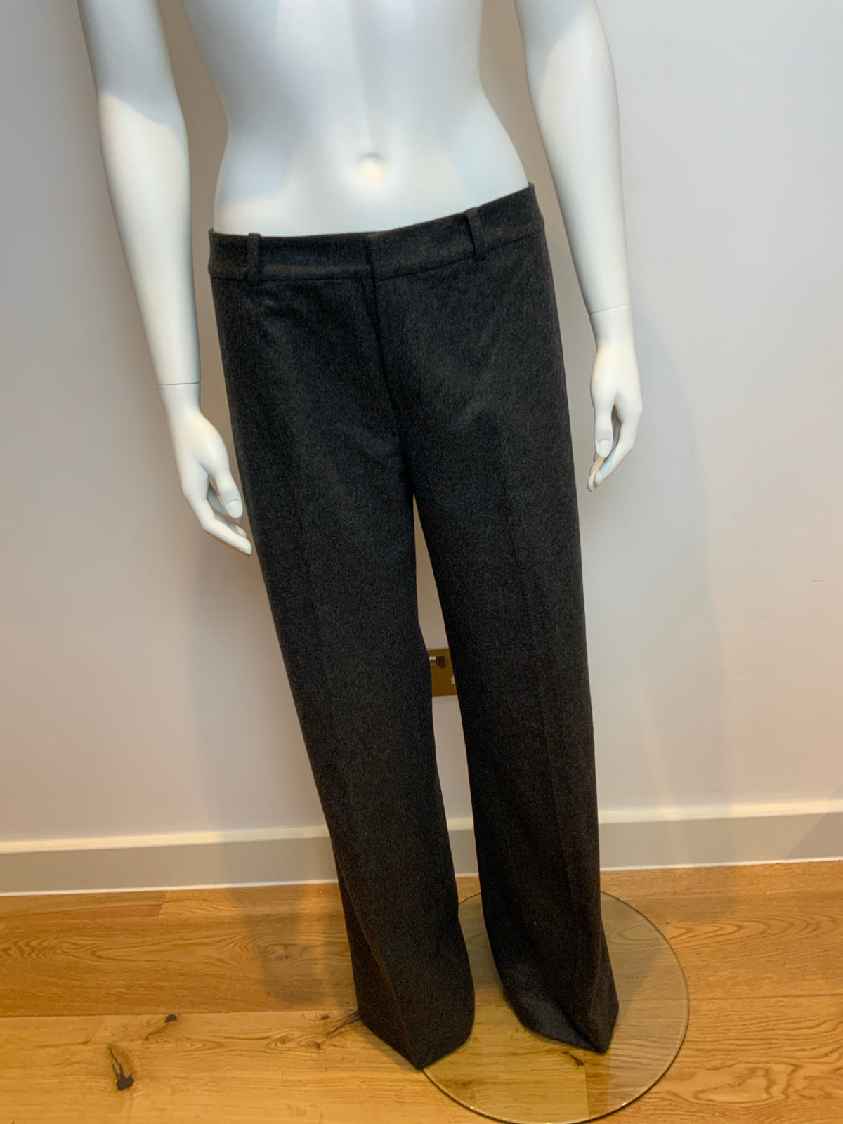 Ralph Lauren Blue Label Wool Flare Wide Leg Pants Trousers Size US 8 UK 12 L ladies