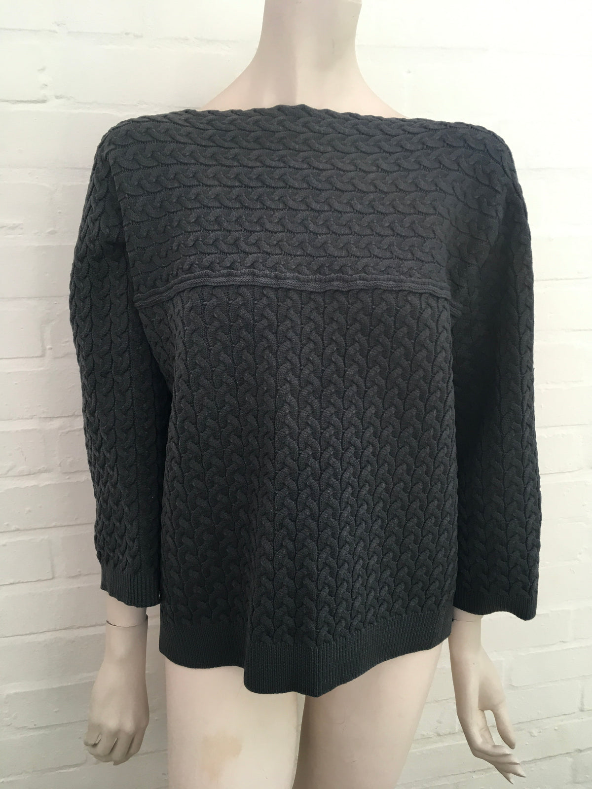Chloé Chloe cable knit Sweater Jumper Size L Large ladies