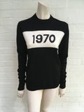 BELLA FREUD 1970 SPARKLE WOOL JUMPER SWEATER SIZE L LARGE Ladies