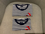 $80 Il Gufo KIDS Boys Children Striped T -Shirt 12 years  children