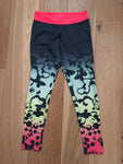 Adidas butterfly print sportswear leggings Size S small ladies