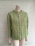 H&M GREEN TWEED CHANEL LIKE BLAZER  ladies