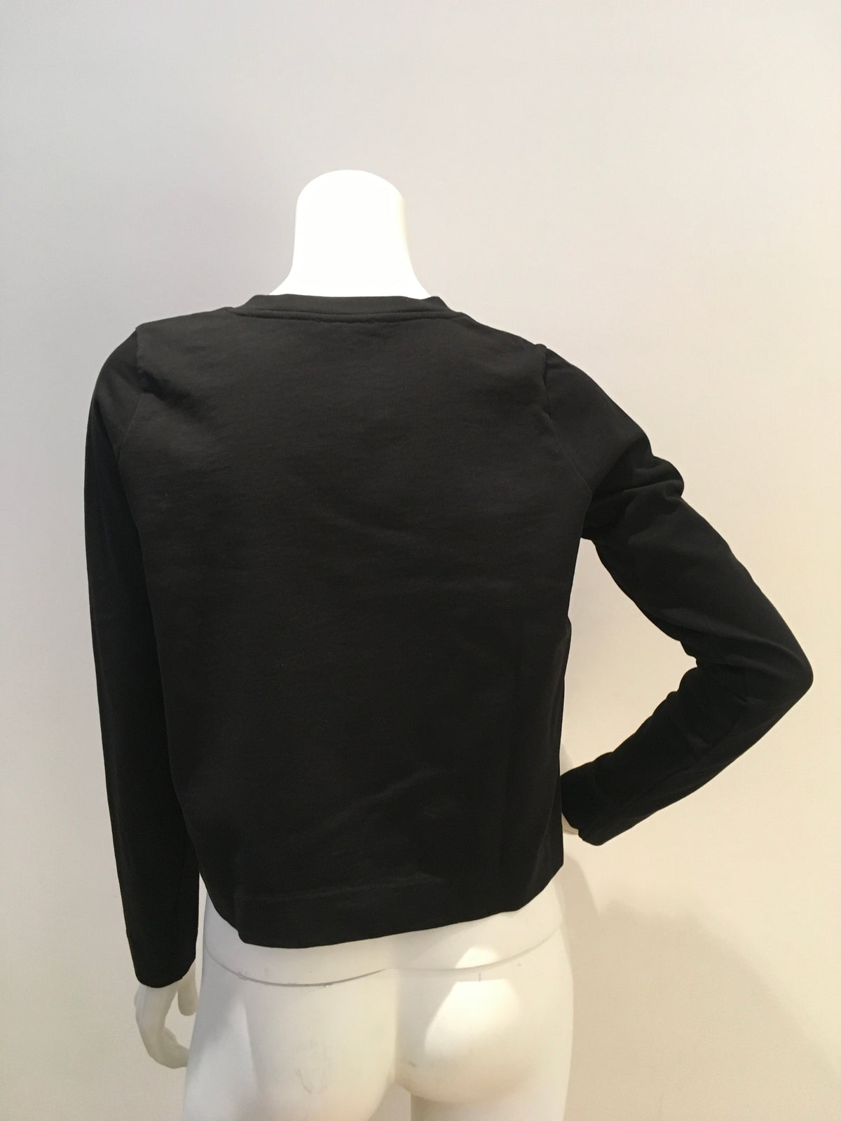 COS Layered Black Blouse Size S small ladies