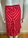 Ella Moss Stripped Prima Cotton Summer Midi Skirt Size XS ladies