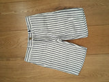 Neck&neck linen striped bermuda shorts Size  8-9 years children