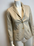 THEORY Alfie striped fitted blazer jacket Size US 2 UK 6 XS ladies