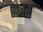 Fontana Couture Milano 1915 Silk Blouse Size I 40 US 4 UK 8 S small ladies