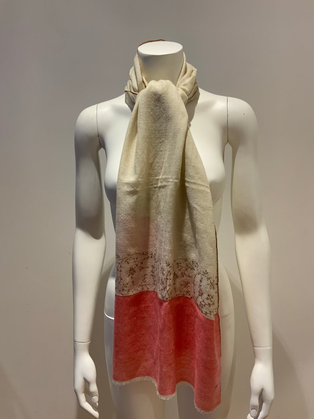 Cashmere Thin knit Cozy Scarf Shawl ladies