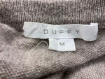 Duffy Pure Cashmere Brown Sweater Jumper Size m medium ladies