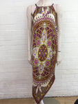 SPACE STYLE CONCEPT SCARF SILK DRESS SIZE ONE SIZE FITS ALL ladies