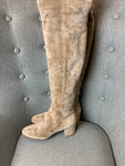 GIANVITO ROSSI 45 suede over-the-knee boots Size 38 1/2  ladies