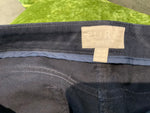 Pure Collection Navy Blue Cotton Stretch Size UK 12 US 6 ladies