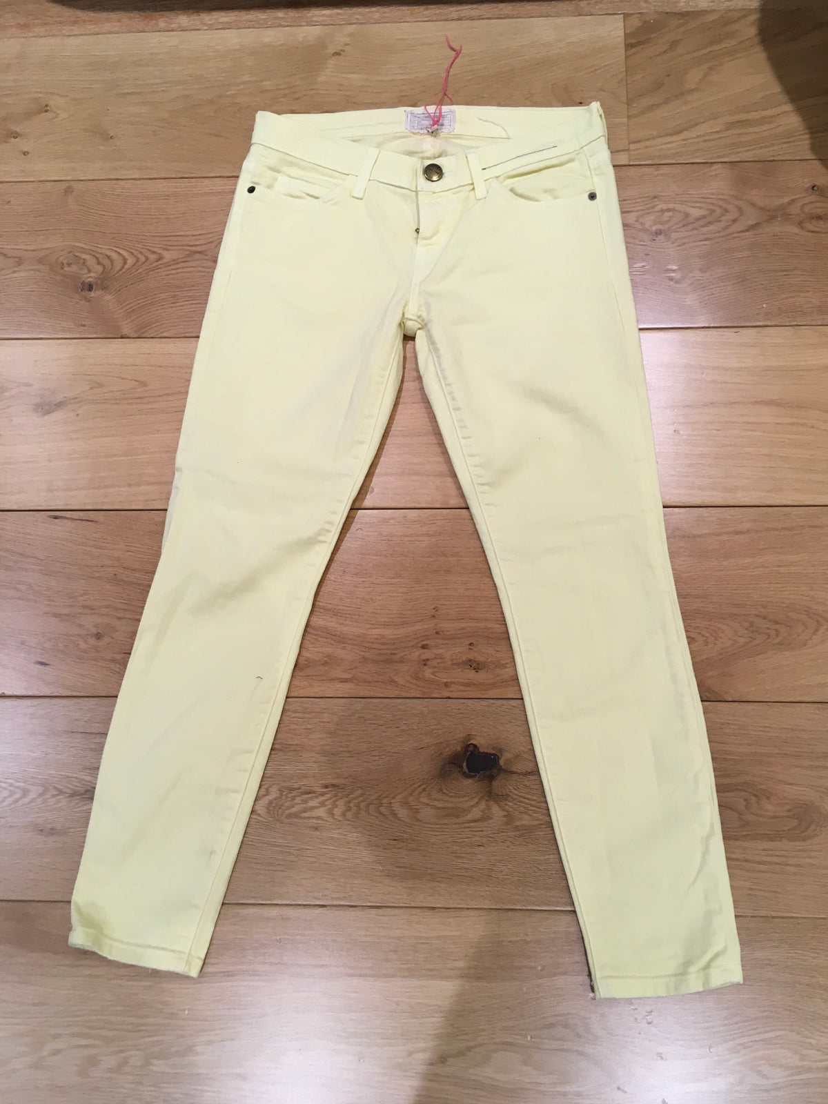 Current/Elliott Current Elliott The Stiletto Faded Daffodile Jeans Denim Size 26 ladies