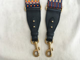 Christian Dior Limited Edition Canvas Studded Bohemian-Inspired Shoulder Strap ladies
