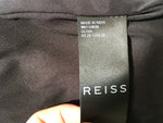 Reiss Womens Leather Olivia Ponte Skirt Size UK 12 US 8 ladies