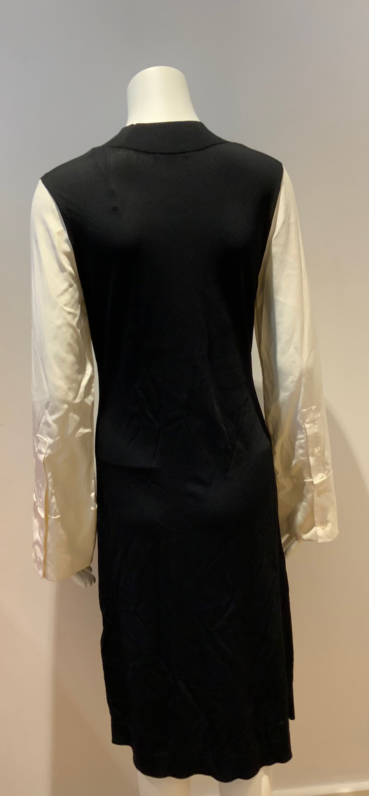 COS silk sleeves knit midi dress Size S Small ladies