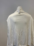 LA PERLA White Swim Cover-Up Dress Size One Size ladies