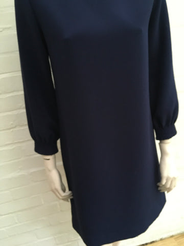 Rue Madame Paris Navy Julie Dress Size F 36 UK US S Small L, 52% OFF