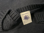 Petit Bateau deer intarsia navy blue sweater jumper size 6 years 116 cm children