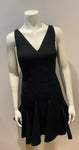 Antonio Berardi LBD little black Fit & flare dress SIZE I 38 US 2 UK 6 XS ladies