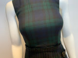 Alexander McQueen Tartan Kilt Wool Dress I 38 UK 6 US 2 As in Gossip Girl ladies