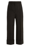 Amazing Rare Racil black wool high waisted cropped pants trousers 38 UK 10 US 6 ladies