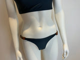 Lenny Niemeyer navy two-piece bikini swimsuit swimwear Size XS ladies