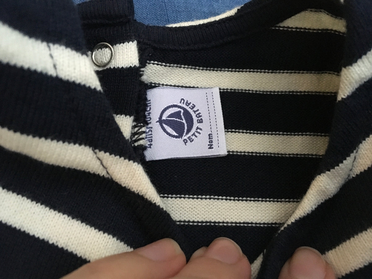 PETIT BATEAU Girl’s Striped Dress Size 4 Years old 104 cm children