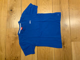 Slazenger Plain Blue Cotton T shirt Top Size 11-12 years CHILDREN