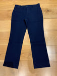 Ralph Lauren Lauren Navy Cropped Pants Trousers Size US 8 UK 12 L large ladies