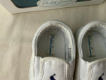 Ralph Lauren Polo Unisex Baby Layette Slippers Shoes Size 17 US 2 UK 1 1/2 children