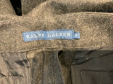 Ralph Lauren Blue Label Wool Flare Wide Leg Pants Trousers Size US 8 UK 12 L ladies