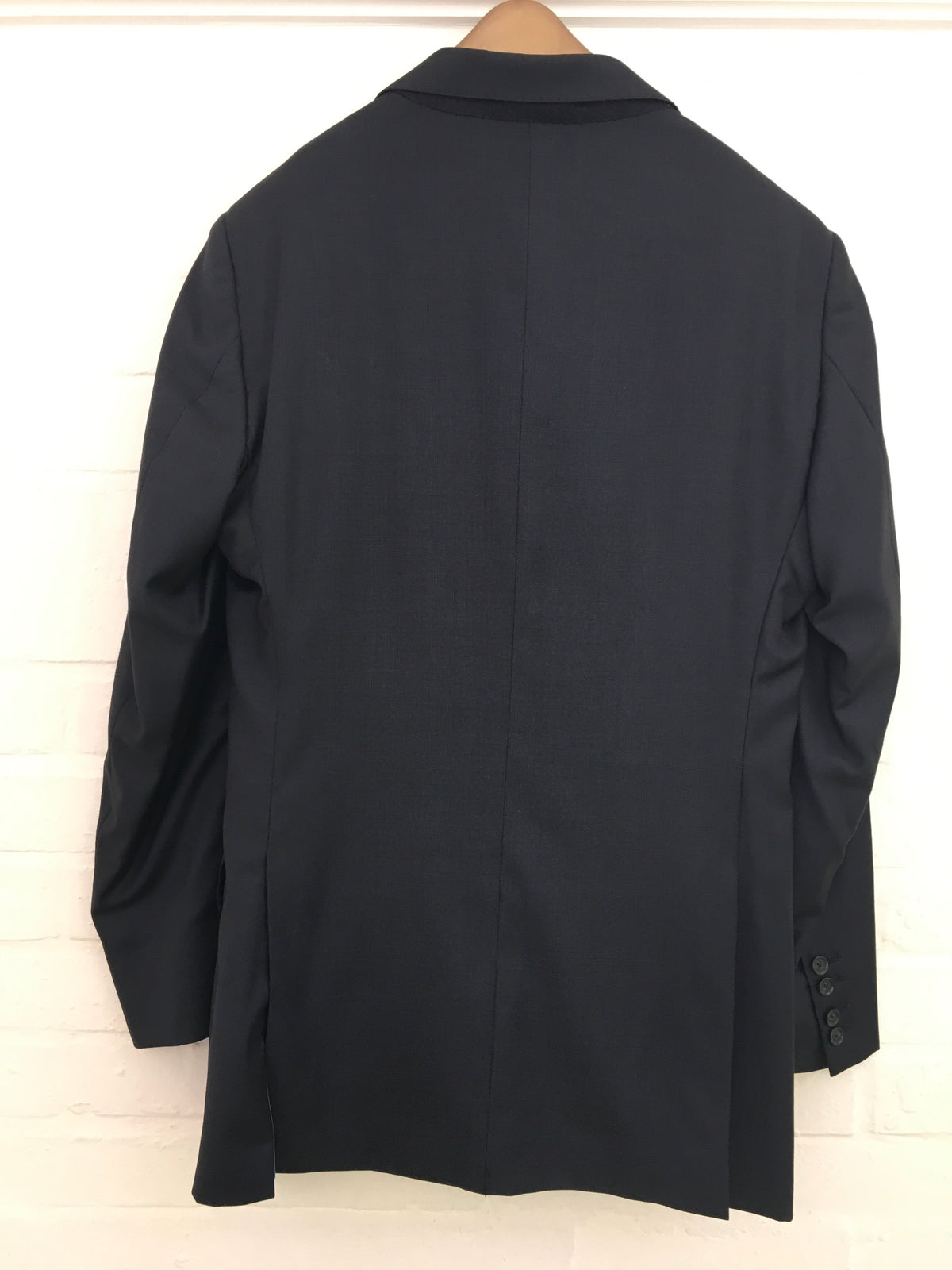 HACKETT LONDON Navy Virgin Wool Extrafine Suit 2 Pieces Men