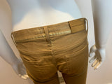 Ralph Lauren Black Label 400 Gold Skinny Pants Jeans Size 25 ladies