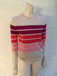 AUTOGRAPH M&S Marks & Spencer PURE CASHMERE RIBBED ROUND NECK JUMPER SWEATER  LADIES