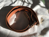 Burberry London Brown Leather Belt Size 36 / 90 LADIES