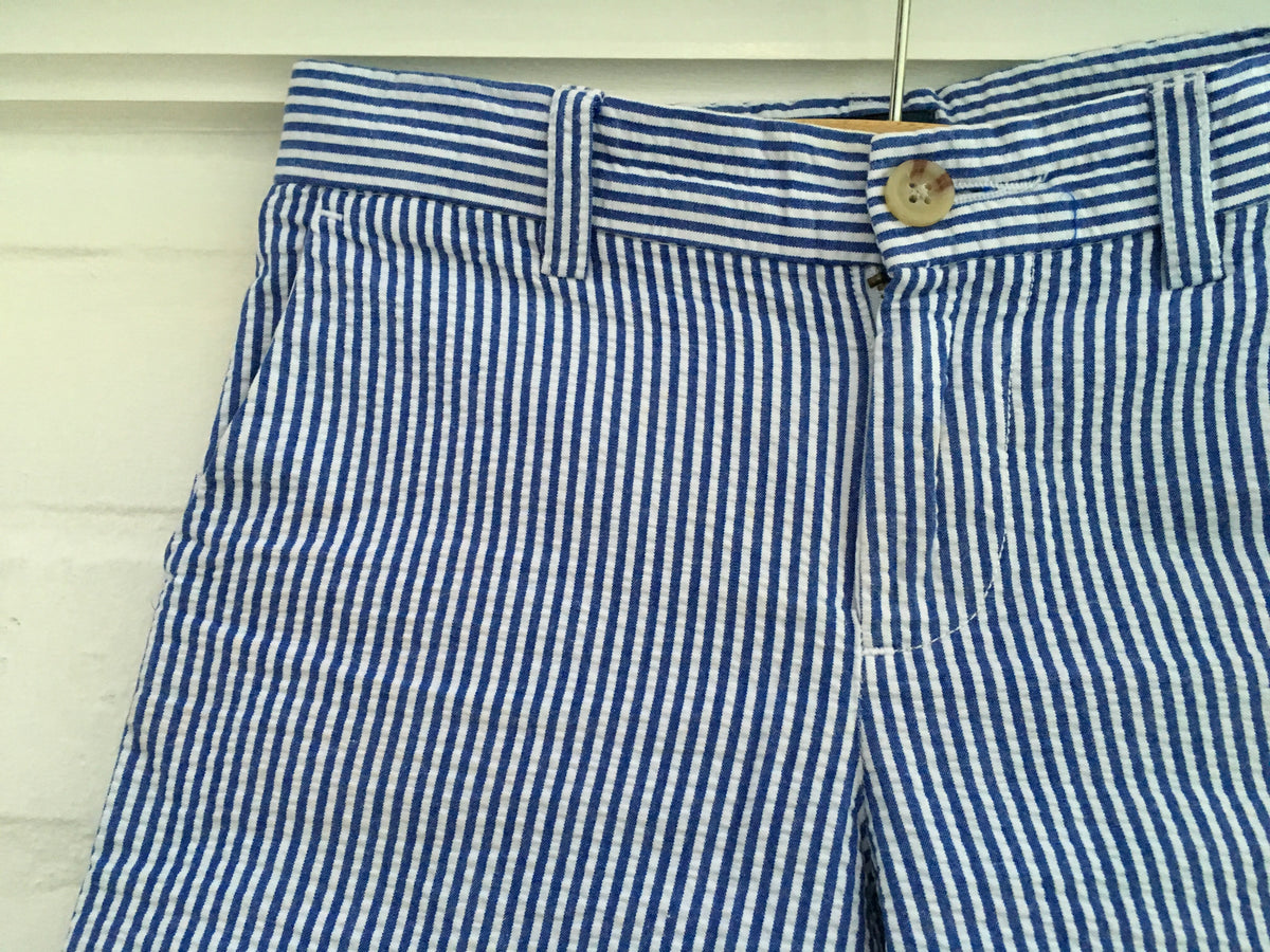 RALPH LAUREN POLO KIDS BOYS' FOUR-POCKET PINSTRIPE SHORTS 5 YEARS OLD Children