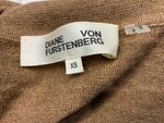 Diane von Furstenberg 2019 Merino Wool Polo Jumper Sweater Size XS ladies
