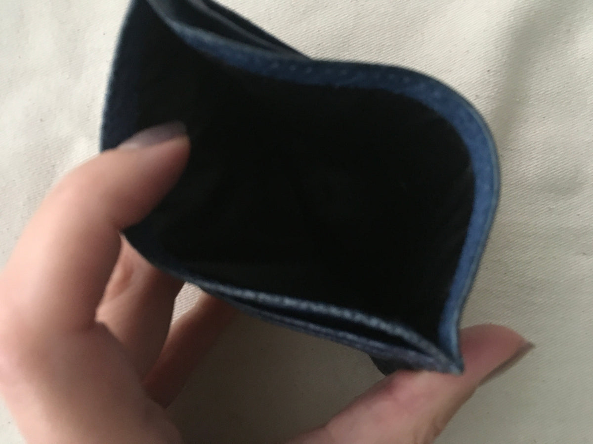 ETHAN K HARRODS GENUINE OSTRICH LEATHER CARDHOLDER men