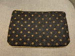Oliver Bonas Wooly All Stars Pouch Clutch Cosmetic Bag Amazing ladies