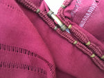 VIX PAULA HERMANNY Solid Braid open knit-trimmed cotton-gauze coverup Ladies