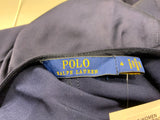 RALPH LAUREN Polo STRAPLESS NAVY SLIP SATIN DRESS US 4 UK 8 S small ladies