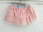 Petit Bateau Tutu Skirt With Stars In Pale Pink Children